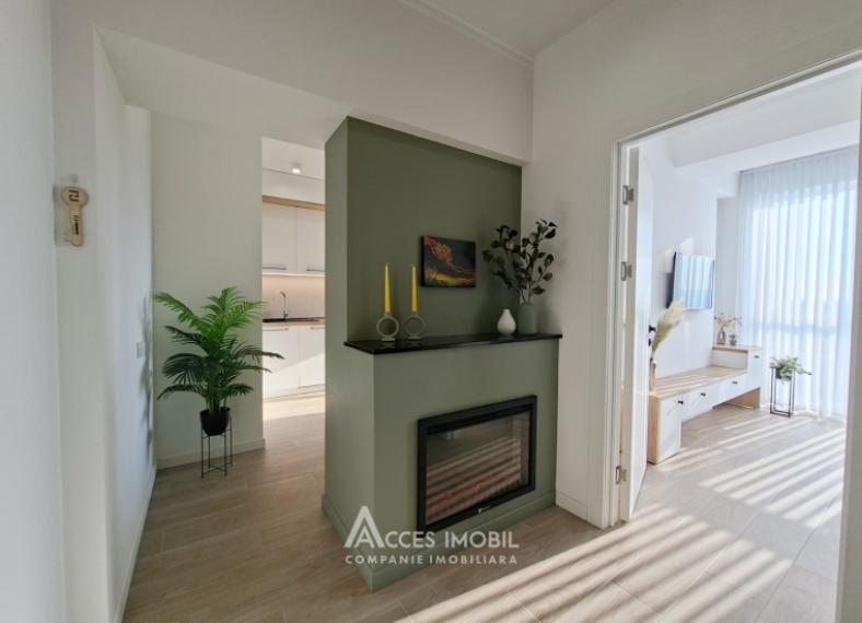 Horus! Rascani, Matei Basarab street, 2 rooms + living. Euro Repair! + Terrace!: 7