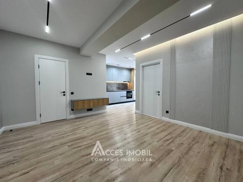 Bloc Nou! Buiucani, str. Ghioceilor, 2 camere + living. Euroreparație!: 2