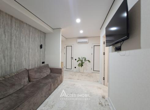 bd. Moscova, Râșcani, 2 camere + living. Euroreparație! De Mijloc!: 1