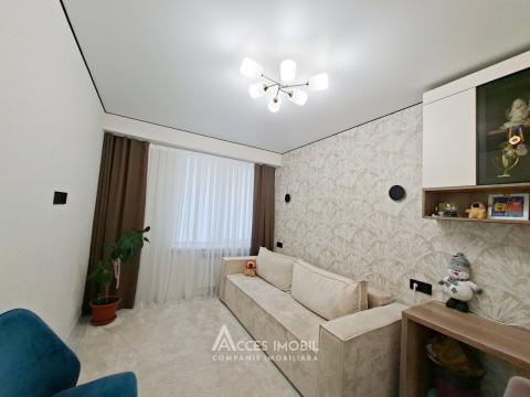 bd. Moscova, Râșcani, 2 camere + living. Euroreparație! De Mijloc!: 3