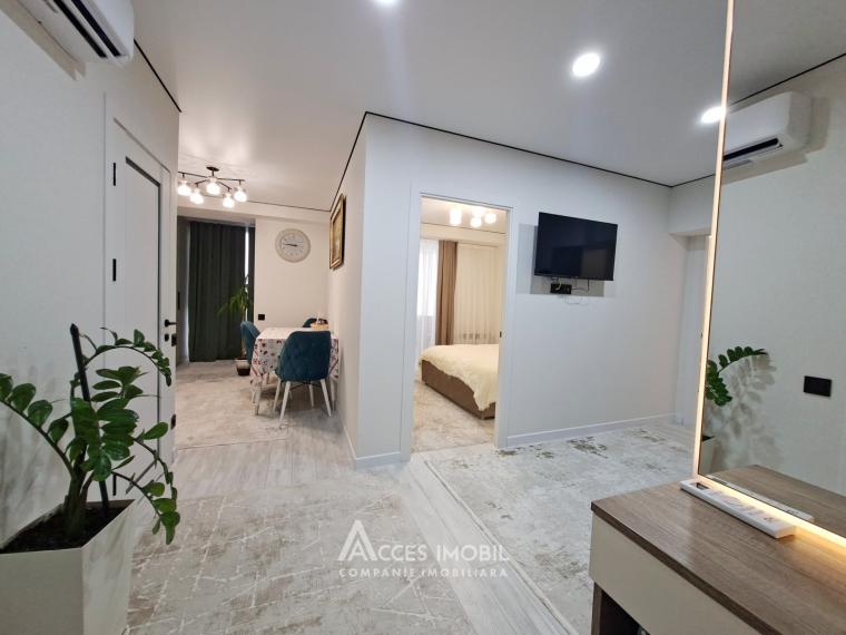 bd. Moscova, Râșcani, 2 camere + living. Euroreparație! De Mijloc!: 8