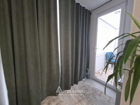 bd. Moscova, Râșcani, 2 camere + living. Euroreparație! De Mijloc!: 9