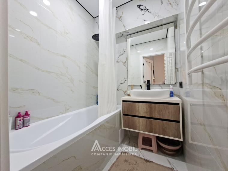 bd. Moscova, Râșcani, 2 camere + living. Euroreparație! De Mijloc!: 11