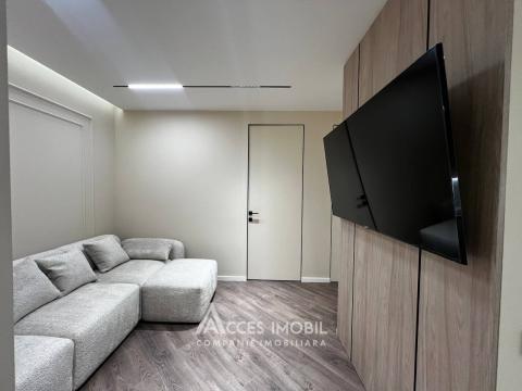 Flormincom! Buiucani, str. Onisifor Ghibu, 2 camere + living. Euroreparație!: 3