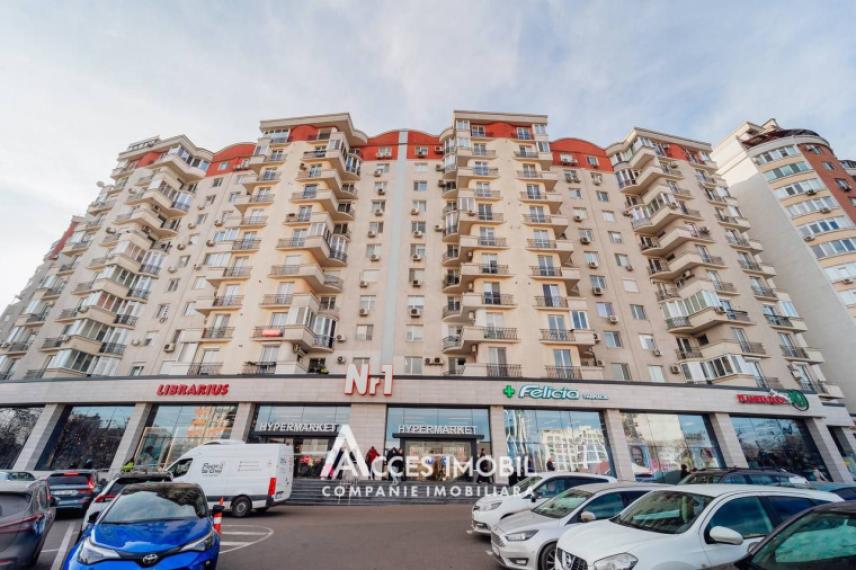 Basconslux! Centru, str. Lev Tolstoi, 1 cameră + living! Euroreparație!: 7