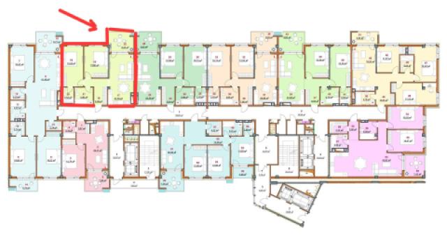 Solomon Construct! Grenoble Residence! Botanica, str. Grenoble, 2 camere.: 16