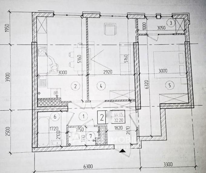 SkyHouse! Botanica, str. Dimineții, 2 camere + living! Varianta Albă!: 1