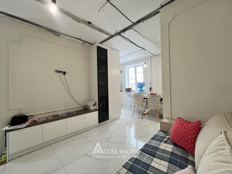 Buiucani, Paris street, 2 rooms + living. Euro repair!: 4
