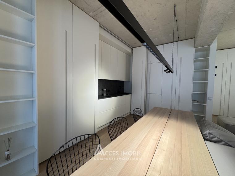 Chirie! Bloc Nou! Centru, str. Tricolorului, 1 cameră + living. Reparație Premium!: 10