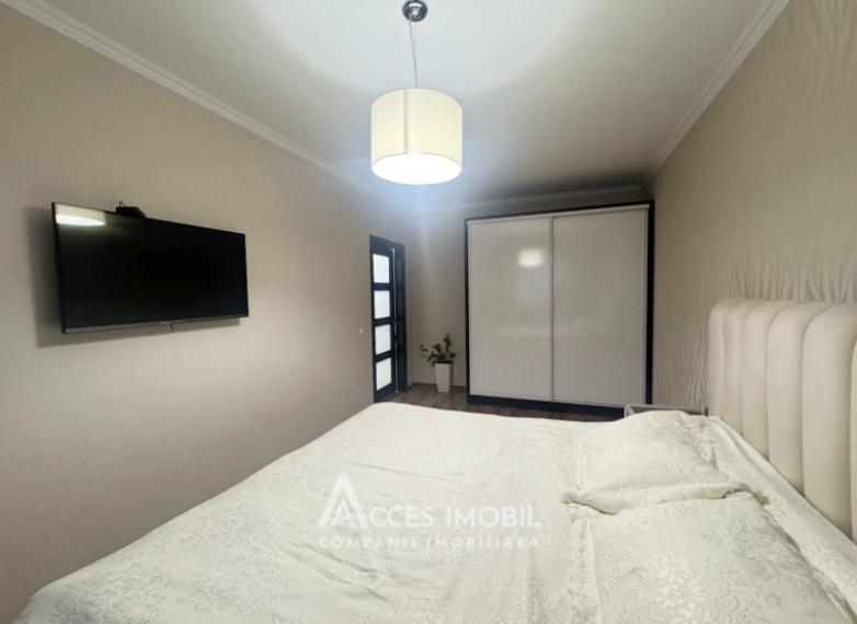 Bloc nou! bd. Renașterii Naționale, Râșcani, 2 camere + living. Euroreparație!: 3