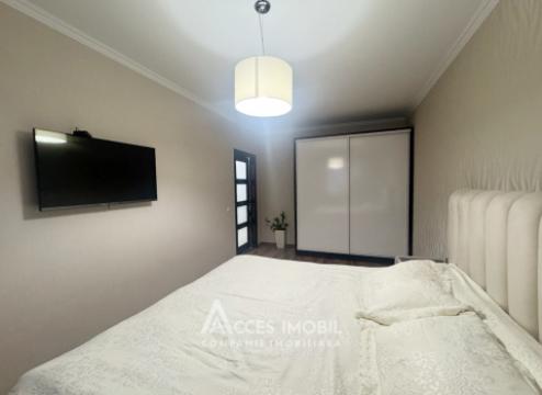 Bloc nou! bd. Renașterii Naționale, Râșcani, 2 camere + living. Euroreparație!: 3