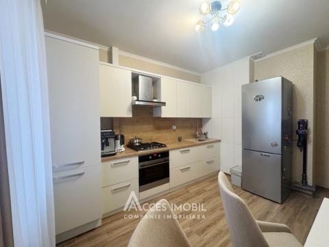 Bloc nou! bd. Renașterii Naționale, Râșcani, 2 camere + living. Euroreparație!: 9