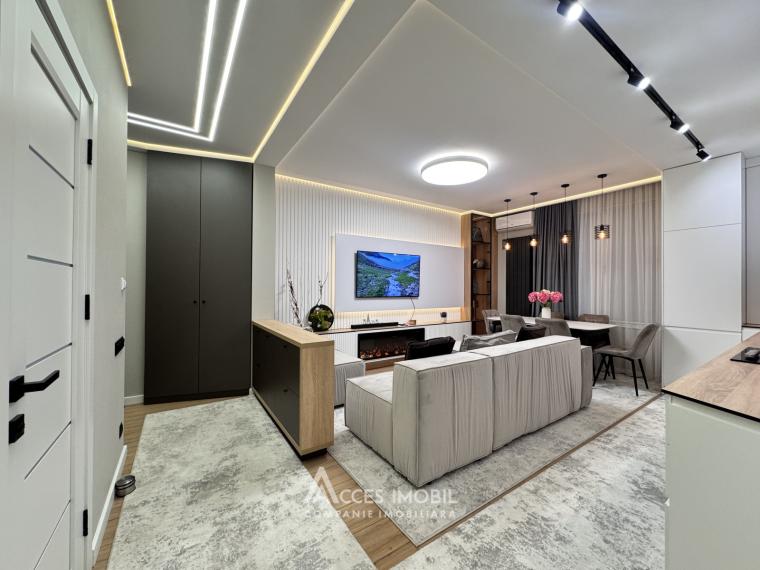 Buiucani, str. Liviu Deleanu, 2 camere+ living! Euroreparație!: 3