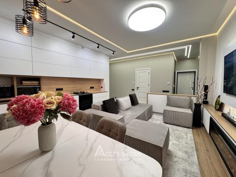 Buiucani, str. Liviu Deleanu, 2 camere+ living! Euroreparație!: 6