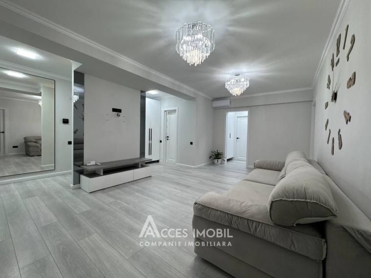 Braus! bd. Mircea cel Bătrân, Ciocana, 3 camere + living. Euroreparație!: 3