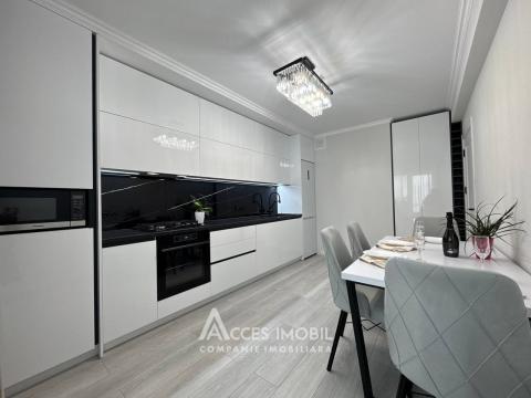 Braus! bd. Mircea cel Bătrân, Ciocana, 3 camere + living. Euroreparație!: 5