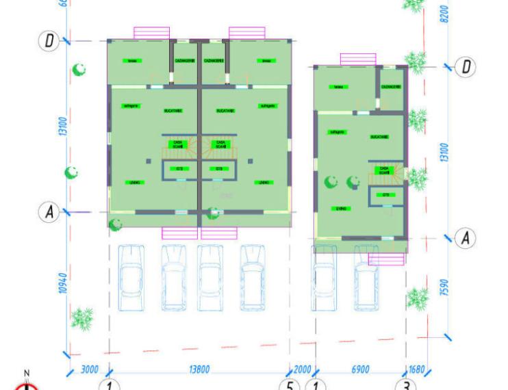 TownHouse în 2 nivele! Cricova, str. Păcii,120m2 + 8 ari.: 2