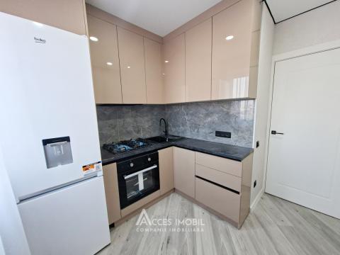 Botanica, str. Căușeni, 2 camere + living! Euroreparație! De mijloc!: 3