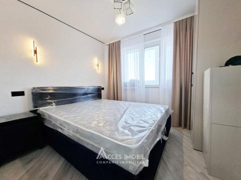 Botanica, str. Căușeni, 2 camere + living! Euroreparație! De mijloc!: 4