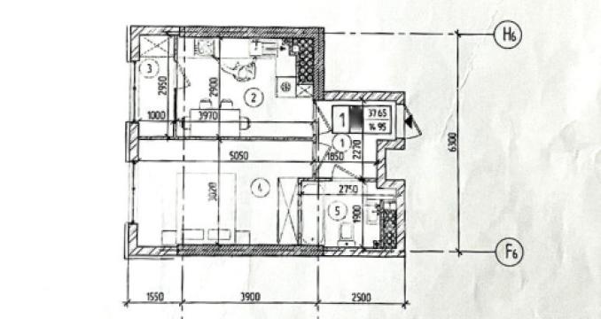 SkyHouse! Botanica, str. Dimineții, 1 cameră! Varianta Albă!: 1