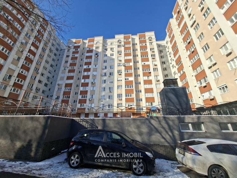 Bloc Nou! str. C. Vârnav, Telecentru, 3 camere + living. Euroreparație!: 0