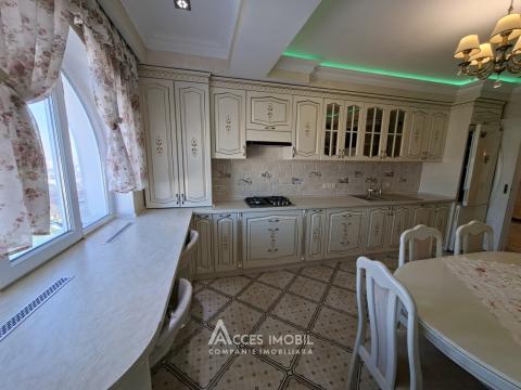 Bloc Nou! str. C. Vârnav, Telecentru, 3 camere + living. Euroreparație!: 2