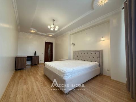 Chirie! Bloc Nou! str. Lev Tolstoi, Centru, 2 camere + living. Euroreparație!: 2