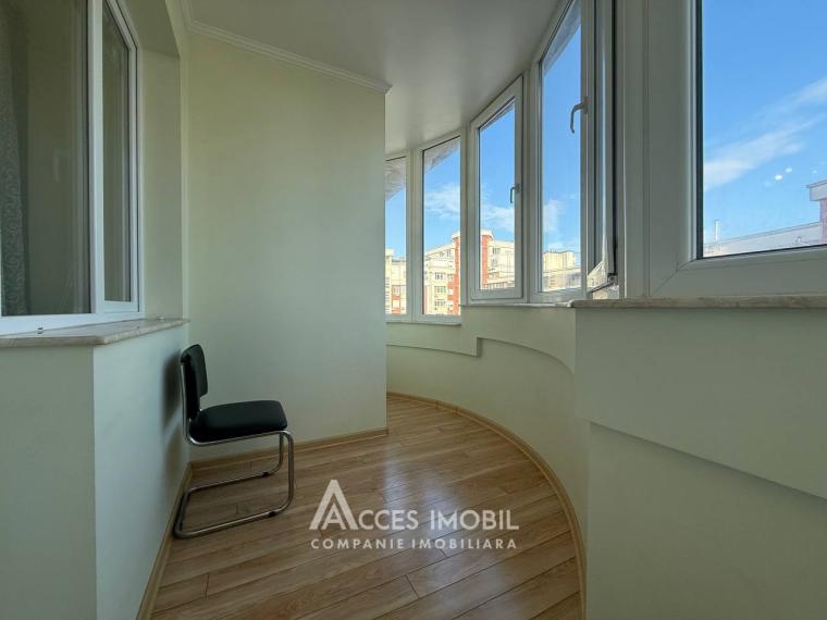 Chirie! Bloc Nou! str. Lev Tolstoi, Centru, 2 camere + living. Euroreparație!: 13