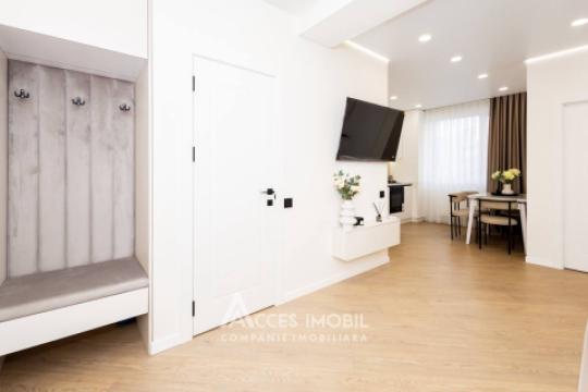 Bloc Nou! str. Cartușa, Durlești, 1 cameră + living. Euroreparație!: 5