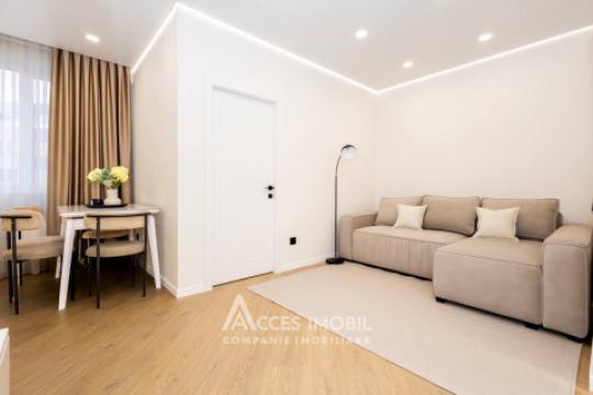 Bloc Nou! str. Cartușa, Durlești, 1 cameră + living. Euroreparație!: 7