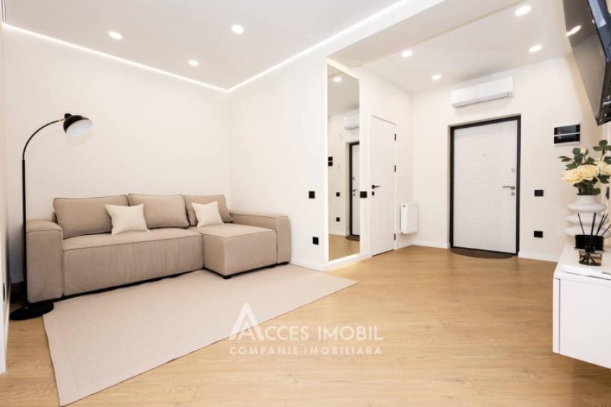 Bloc Nou! str. Cartușa, Durlești, 1 cameră + living. Euroreparație!: 8