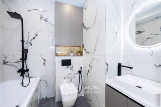 Bloc Nou! str. Cartușa, Durlești, 1 cameră + living. Euroreparație!: 12