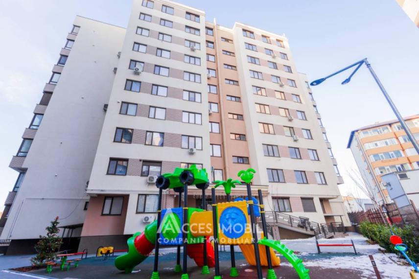 Bloc Nou! str. Cartușa, Durlești, 1 cameră + living. Euroreparație!: 16