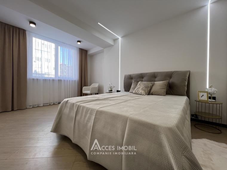 Bloc Nou! str. Cartușa, Durlești, 2 camere + living. Euroreparație!: 3