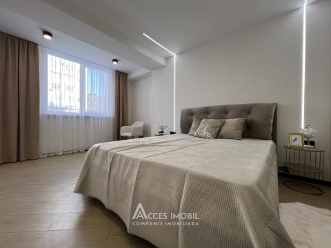 Bloc Nou! str. Cartușa, Durlești, 2 camere + living. Euroreparație!: 3