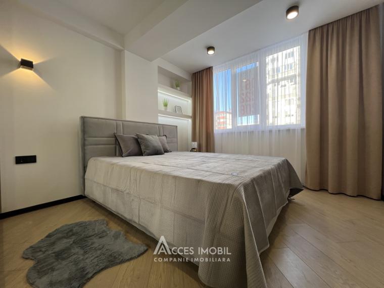 Bloc Nou! str. Cartușa, Durlești, 2 camere + living. Euroreparație!: 4