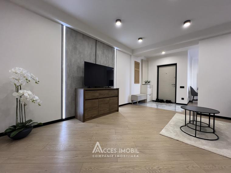 Bloc Nou! str. Cartușa, Durlești, 2 camere + living. Euroreparație!: 8