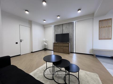 Bloc Nou! str. Cartușa, Durlești, 2 camere + living. Euroreparație!: 9