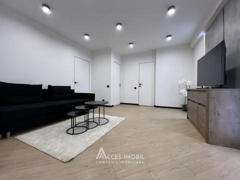 Bloc Nou! str. Cartușa, Durlești, 2 camere + living. Euroreparație!: 10