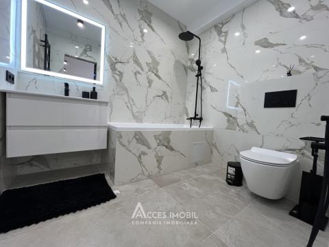 Bloc Nou! str. Cartușa, Durlești, 2 camere + living. Euroreparație!: 12