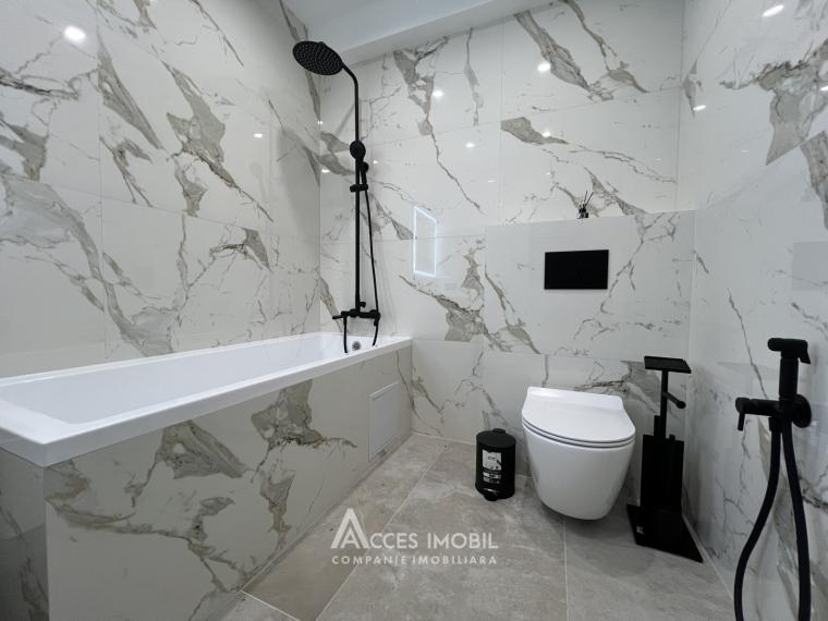 Bloc Nou! str. Cartușa, Durlești, 2 camere + living. Euroreparație!: 13