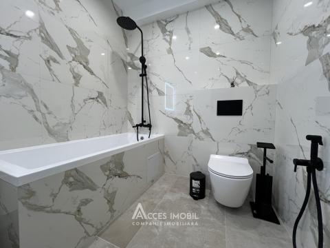 Bloc Nou! str. Cartușa, Durlești, 2 camere + living. Euroreparație!: 13