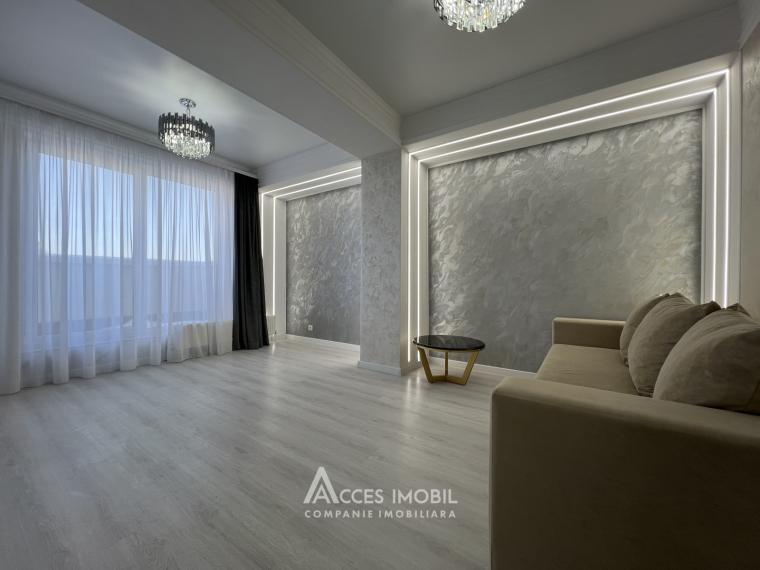 Estate Invest! Bloc Nou! Durlești, str. Ialoveni, 2 camere + living. Euroreparație!: 4