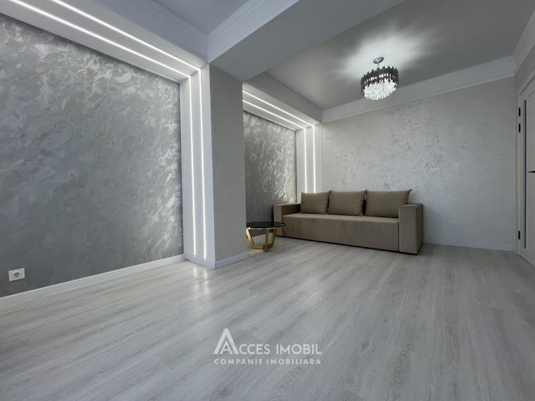 Estate Invest! Bloc Nou! Durlești, str. Ialoveni, 2 camere + living. Euroreparație!: 5