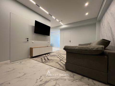 Estate Invest! Bloc Nou! Durlești, str. Ialoveni, 2 camere + living. Euroreparație!: 2