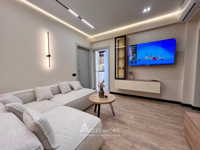 Pamir Construct! Botanica, str. Ghica Vodă, 2 camere + living! Euroreparație!: 2