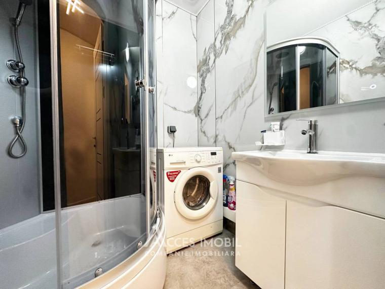 Ciocana, bd. Mircea Cel Bătrân, 2 camere. Euroreparație! Bilaterală! +Debara 5m2!: 4