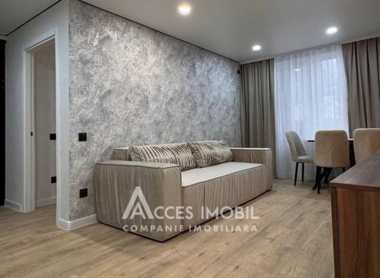 Botanica, str. Pandurilor, 2 camere + living. Euroreparație! De mijloc!: 1