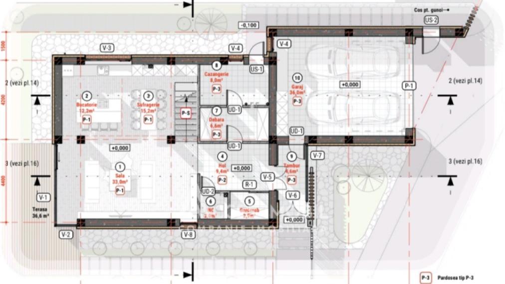 Townhouse în 2 niveluri! Colonița, str. Budești, 230m2 + 4 ari. Variantă albă!: 9