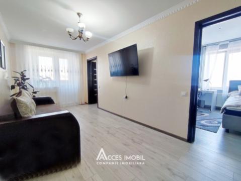 Яловены, ул. Даниил Сихастру, 2 комнаты + гостиная. Евроремонт! Автономное отопление!: 2